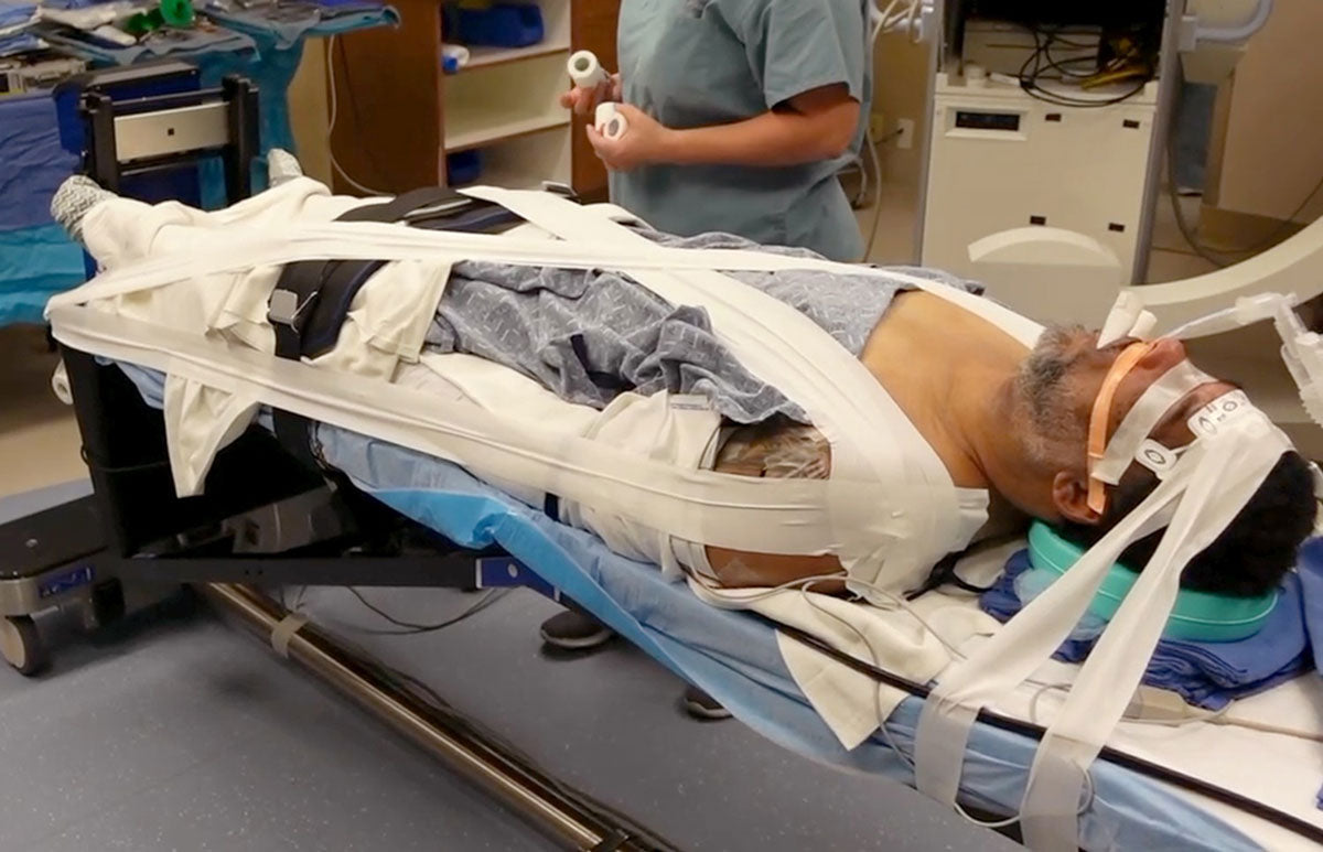 A global perspective: Archaic cervical patient positioning.