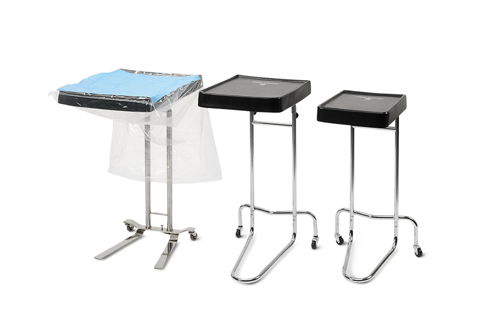 The Tray Topper helps remove pressure-injury risk away from any Mayo Stand.