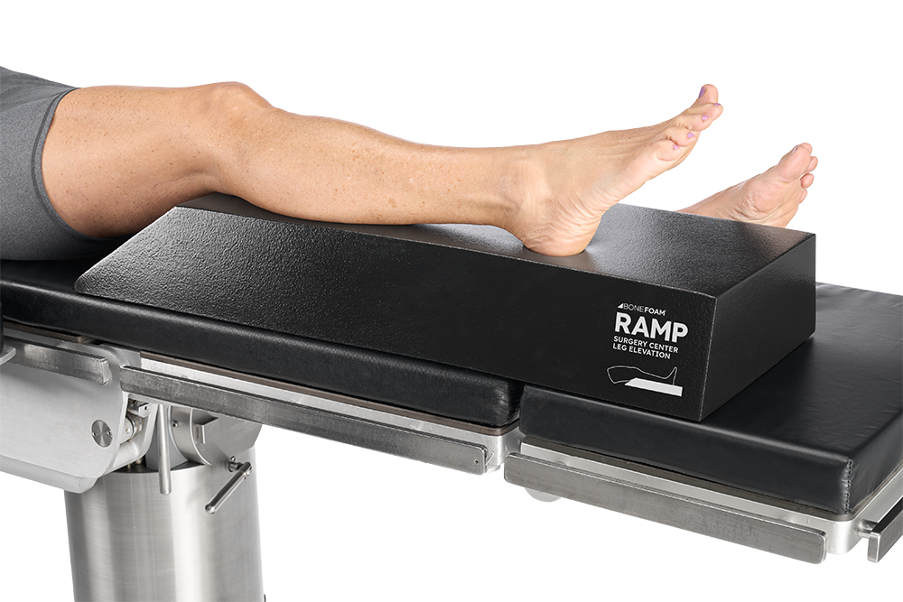 Surgical Ramp Ramp Surgery Center | Trauma Leg Elevation | BoneFoam
